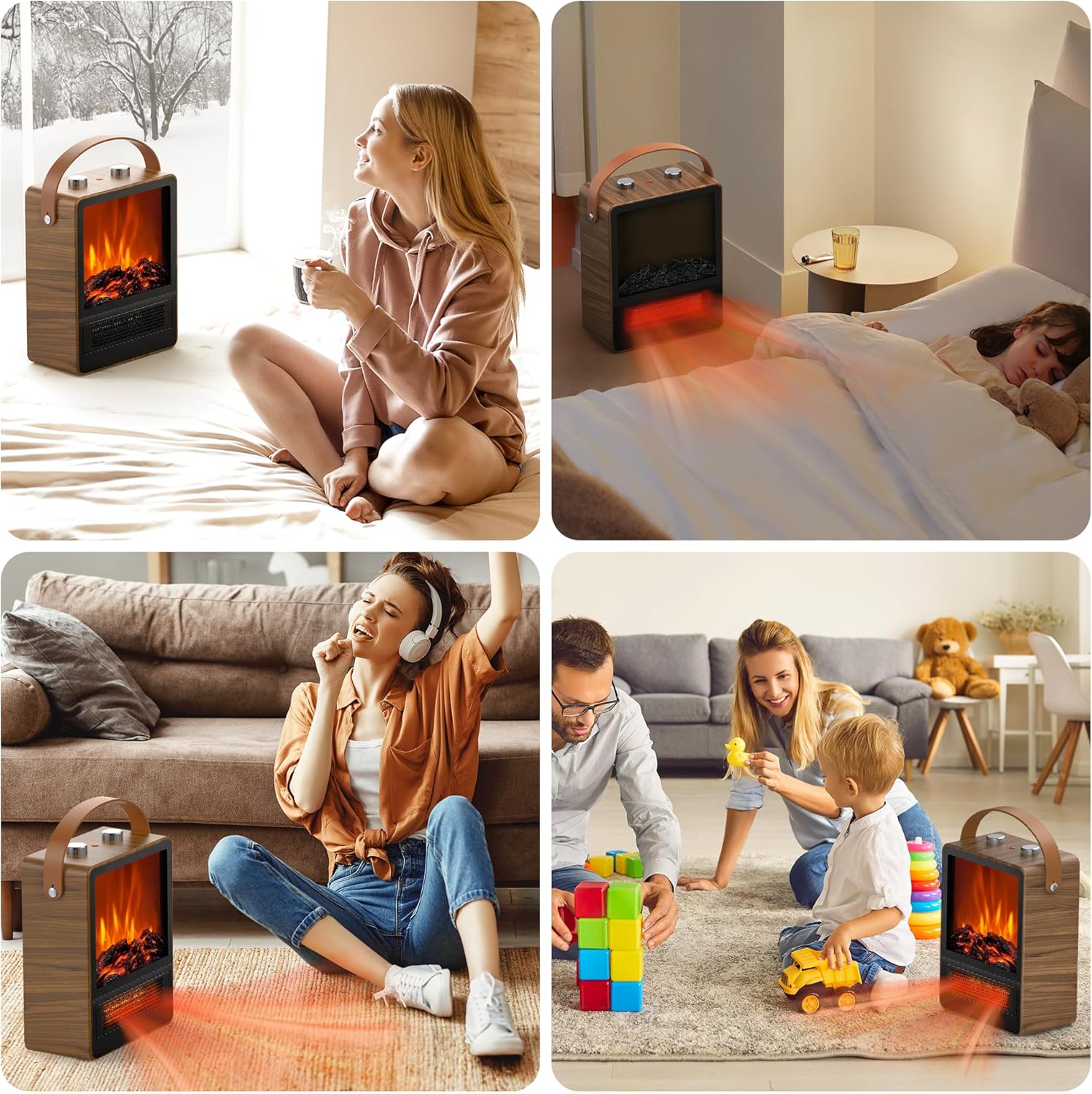 Electric Fireplace Heater